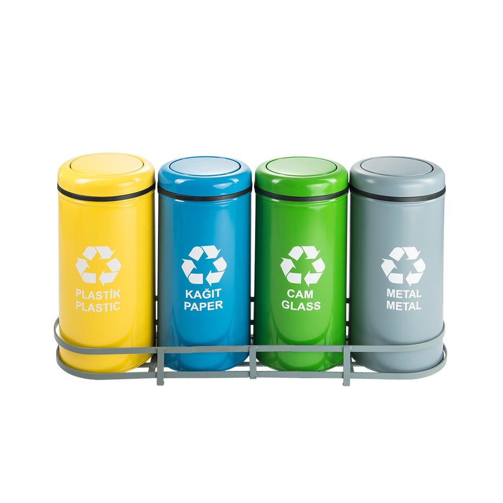 Boyalı Sıfır Atık Geri Dönüşüm Standı - 1001A