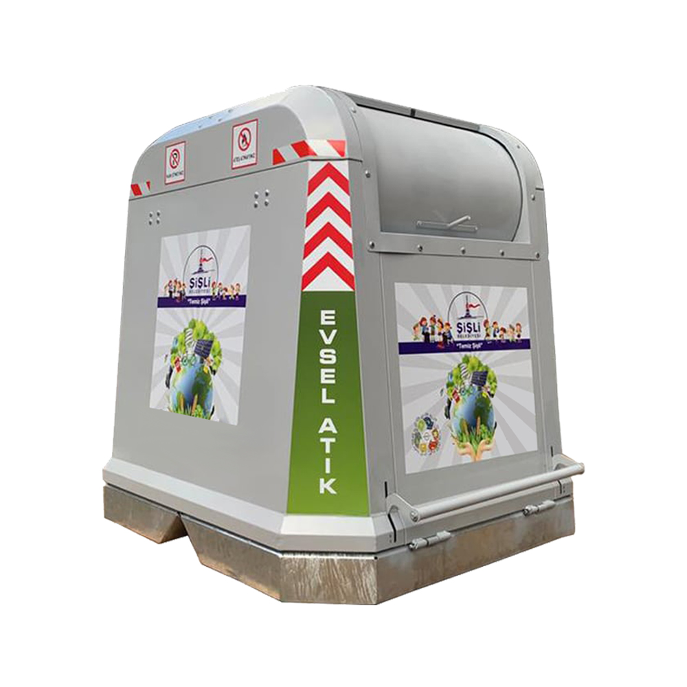 3750 Litre Yer Üstü Çöp Konteyneri