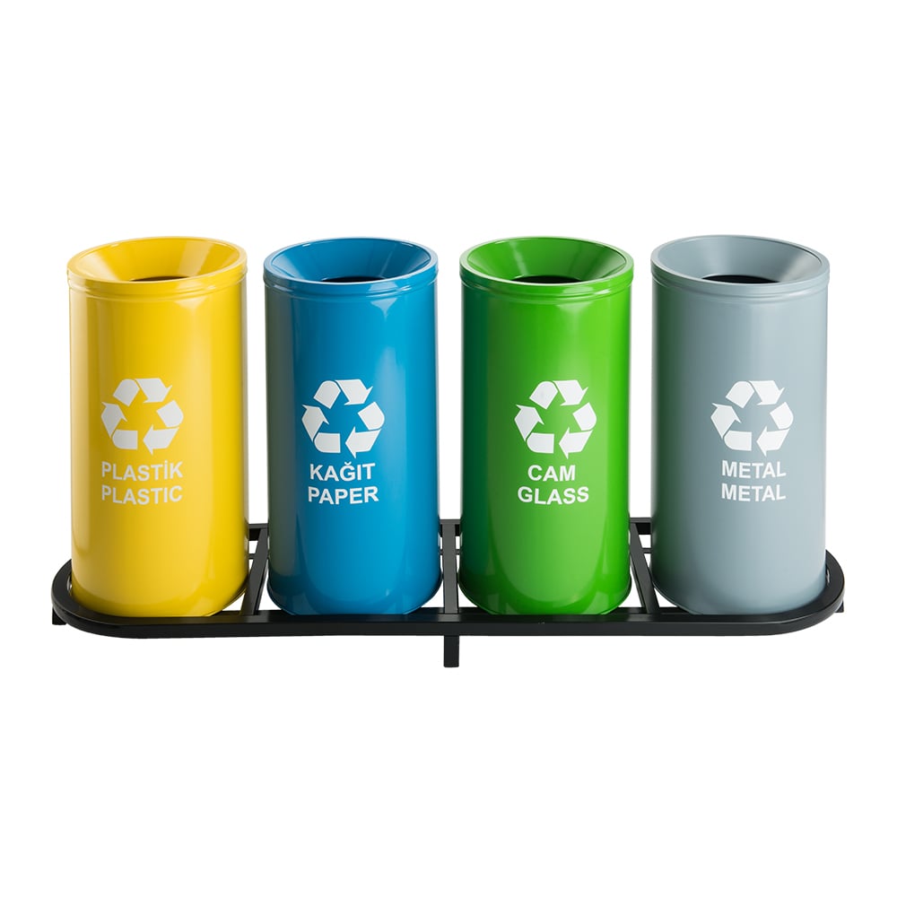 Boyalı Sıfır Atık Geri Dönüşüm Standı - 1005A