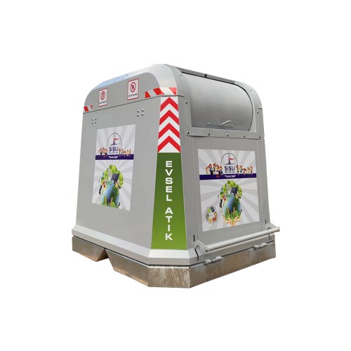 2500 Litre Yer Üstü Çöp Konteyneri